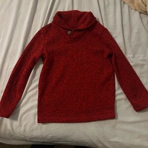 Jumping Beans Cozy Red Sweater for Kids